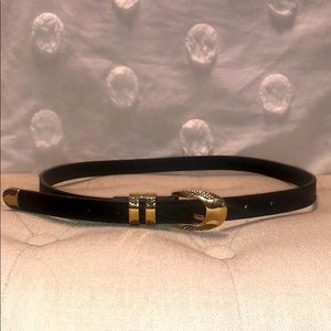 Faux Leather Belt